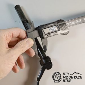 How to measure Thru Axles