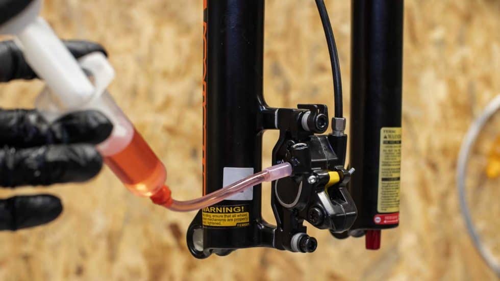 bleed bicycle brakes