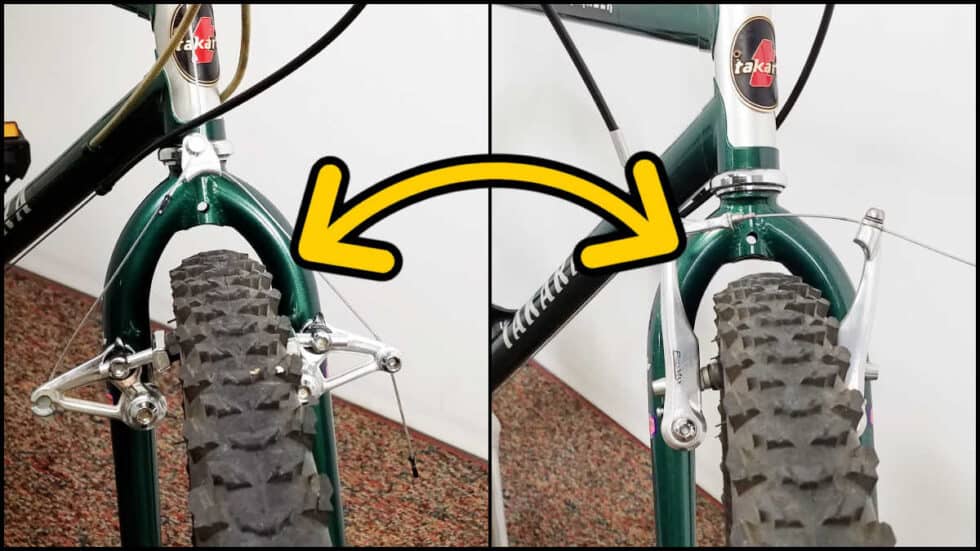 Are Cantilever Brakes and VBrakes Interchangeable? DIY Mountain Bike