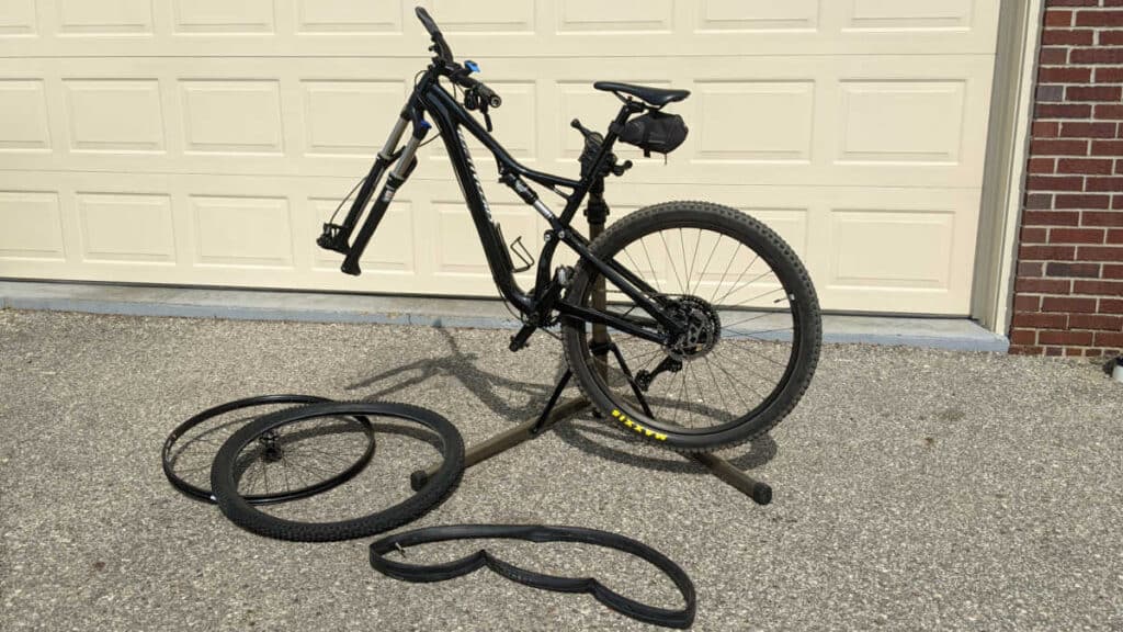 I'm trying thicker tubes on my bike